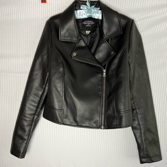 NWOT Riverdale Faux Leather South Side Jacket - Picture 2 of 9
